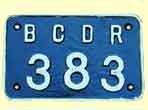 click for 3K .jpg image of BCDR wagonplate