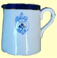 click for 8K .jpg image of Belfast Steamship Co. milk jug
