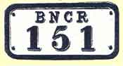 click for 3K .jpg image of BNCR wagon plate