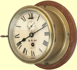 click for 16K .jpg image of BR Hibernia clock
