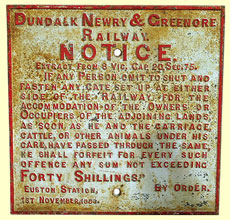 click for 30K .jpg image of DNGR gate notice