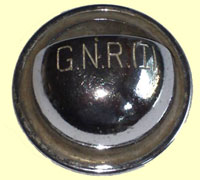 click for 28K .jpg image of GNRI ashtray.
