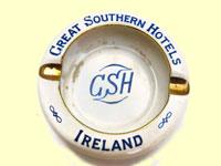 click for 8K .jpg image of a GS Hotels ashtray