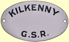 click for 7k .jpg image of GSR Kilkenny enamel