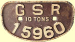 click for 5.9K .jpg image of GSR wagon plate