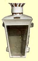 click for 3.2K .jpg image of GSWR station wall lamp