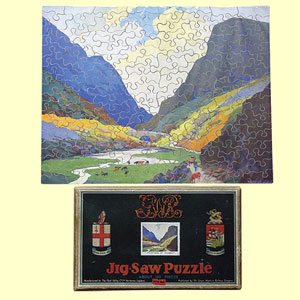 click for 28K .jpg image of GWR jigsaw