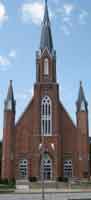 click for 2K .jpg image of St. Peters, All Saints R.C. Church, Keokuk