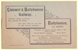 click for 11k .jpg image of Listowel Ballybunnion Railway