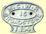 click for 5K .jpg image of MGWR carriage plate