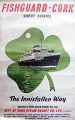 click for 12K .jpg image of Fishguard-Cork poster