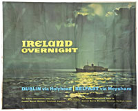 click for 11K .jpg image of BR Ireland overnight poster