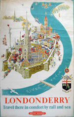 click for 16K .jpg image of Londonderry poster