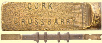 click for 21K .jpg image of Cork-Crossbarry staff